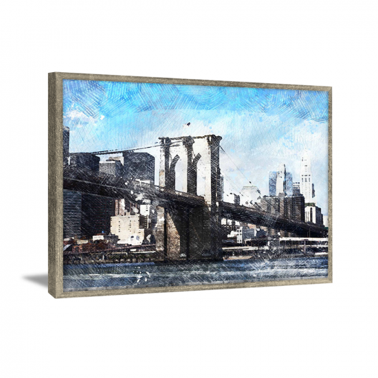 A bridge over a river